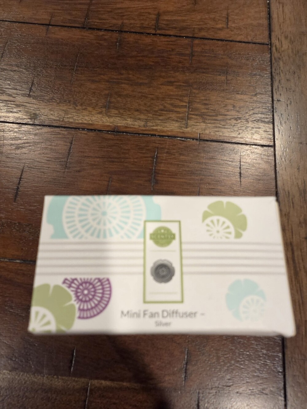 Scentsy Mini Fan Diffuser in Silver
